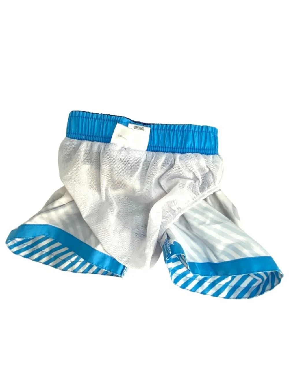 Disney Baby Boy's Blue Mickey Mouse Colorblock Beach Swim Trunks Size 6-9 Months
